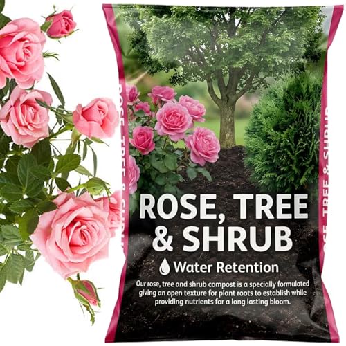 Rose Tree & Shrub Compost 50 Litres Outdoor & Indoor Gardening Soil