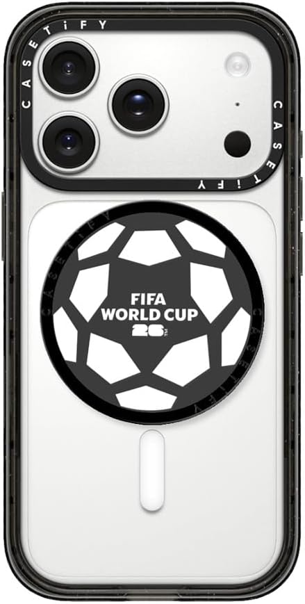 CASETiFY Snappy Mirror Grip Stand [FIFA World Cup 26™ Colab/Compatible with Magsafe] - FIFA Trophy - Silver