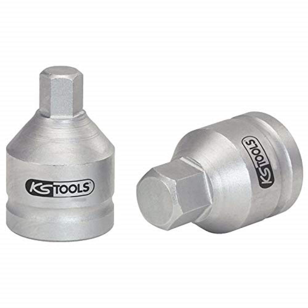 KS Tools 24mm 3/4-inch Hex Impact Bit Socket, Transparent, 24 mm