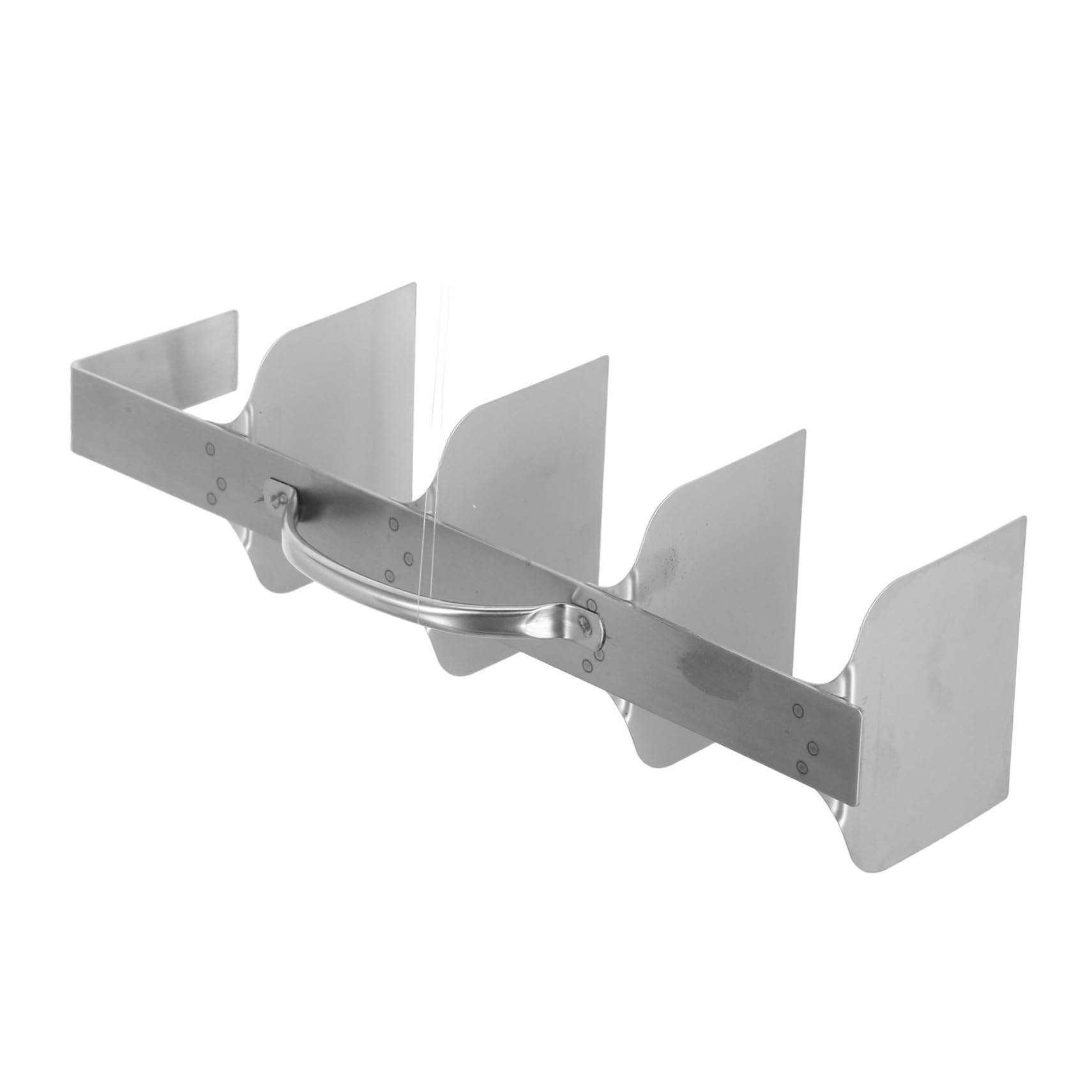 Coupe-gâteau Tiramisu 40×9,5 Cm Acier Inoxydable Découpeuse Professionnelle 5 Parts Uniformes pour Pâtissiers Restaurants et Événements