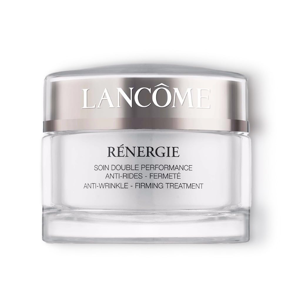 Lancôme Rénergie Anti-Wrinkle Firming Cream, Dual-Performance Moisturiser for Face and Neck Lifting, Rediscovers Skin Elasticity and Resilience, Anti-Ageing Treatment, 50ml