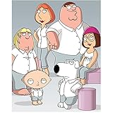 Family Guy Peter, Lois, Chris, Meg, and Brian Posing 8 x 10 Inch Photo