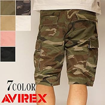 Amazon | AVIREX[アヴィレックス] ファティーグ カーゴ ショート