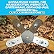 Domestar Geodätische Kuppel: Set mit 11 Montageverbindern, Metall, verzinkter Stahl, für 1 V-Kuppel: Gewächshaus, Hängematten, Werkstatt, Gartenhaus, Hühnerhaus, Moskitonetz für den Außenbereich