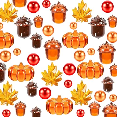 Faux Pearle Perle Floating Vase Remplissage Automne 90pcs Étanche
