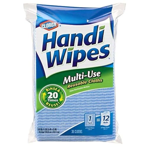 10 Best Reusable Paper Towels for Eco-Friendly Cleanup Solutions 7 Handi Wipes Clorox Multi-Use Reuseable Cloths 36 Count