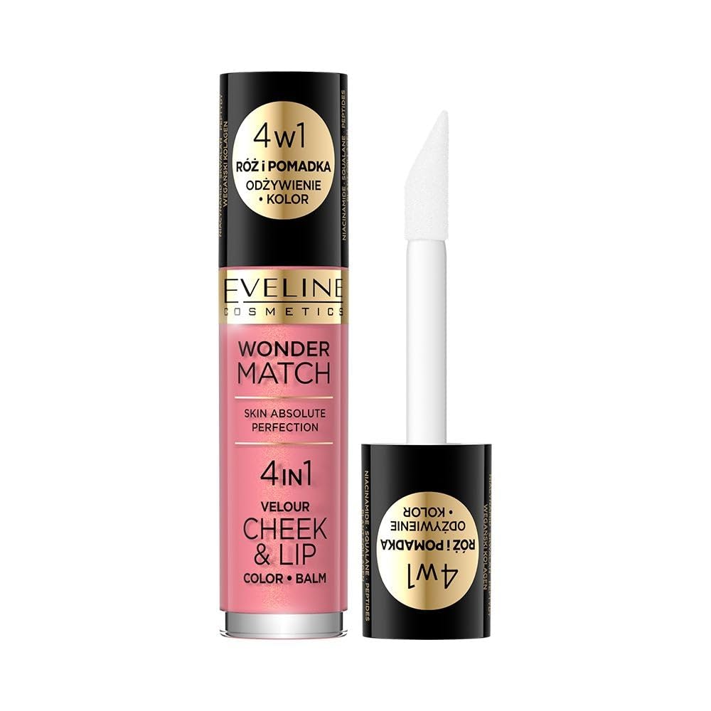 Eveline Cosmetics Wonder Match Multi-Use Flüssigrouge & Lippenstift Produktbeschreibung