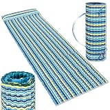 SPRINGOS Matelas isolant en mousse avec coussin intégré, pour la plage,...