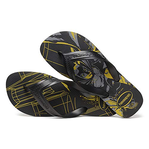 Chinelo, Havaianas, Top Max Heróis, Masculino, Preto, 39/40