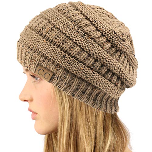 Image of Hatsandscarf CC Exclusives Solid Color Beanie Tail Hat for Adult (MB-20A)