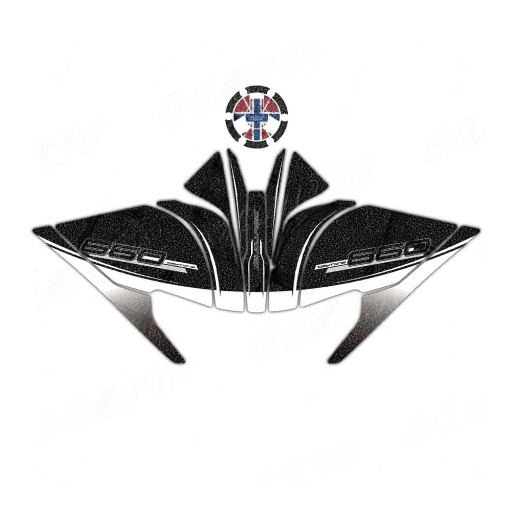 Motorcycle Fuel Tank Stickers Motorcycle Accessories Fuel Tank Knee Grip Traction Protection Decorative for 660 for