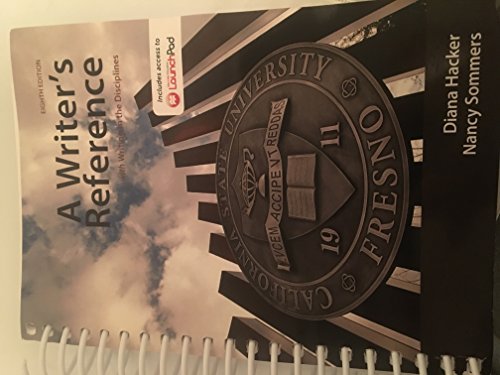 A Writer's Reference 1457688867 Book Cover
