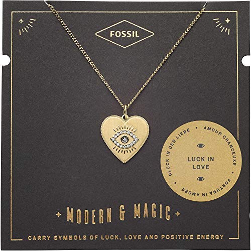 Preisvergleich Produktbild Fossil Damen-Ketten mit Anhänger & Anhänger Edelstahl JF03243710