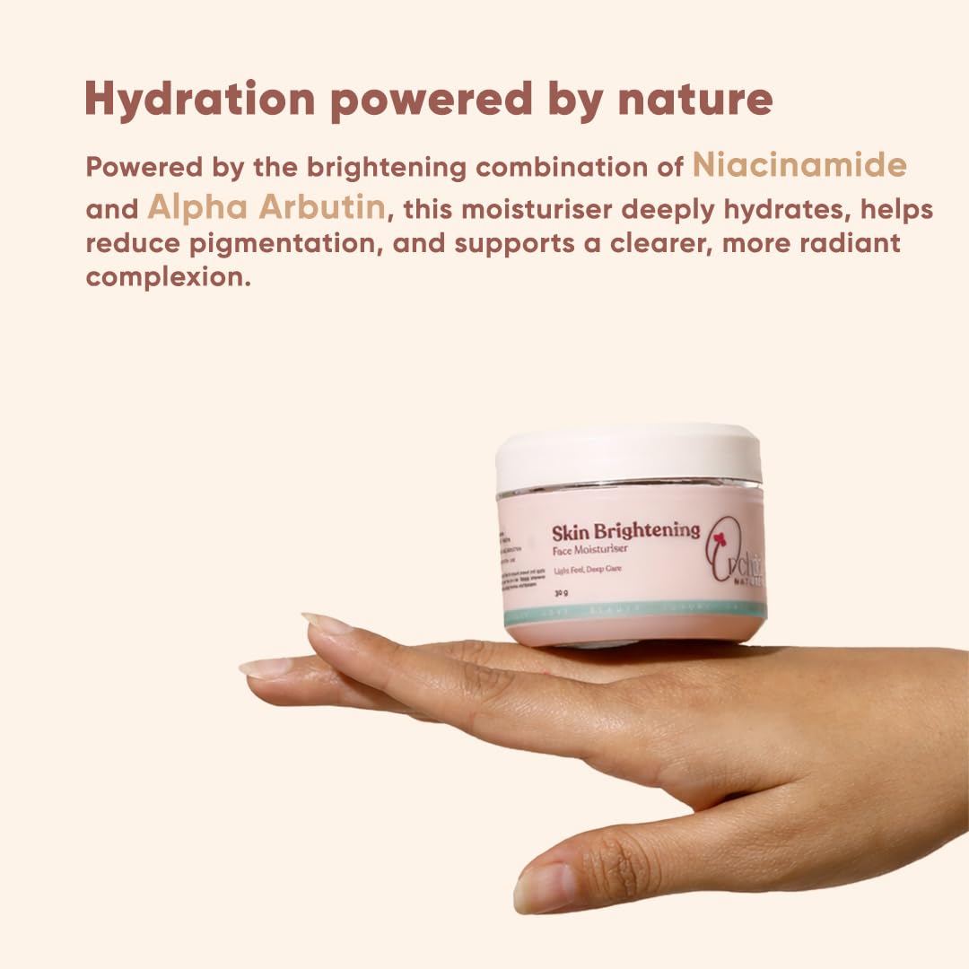 Orchid Natures Skin Brightening & Whitening Face Moisturizer Cream