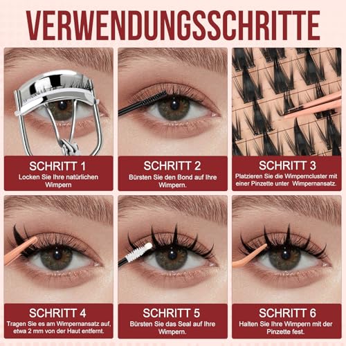 Higu clace Manga-Lash-Clusters Kit - image 7