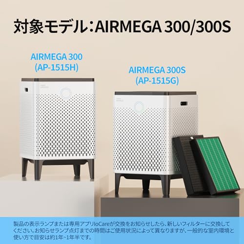 Amazon.co.jp: AIRMEGA: 交換用フィルター