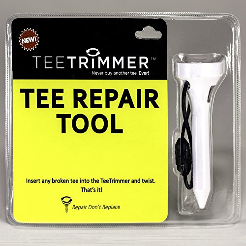 TeeTrimmer Broken Golf Tee Solution | Tee Repair Tool Sharpens