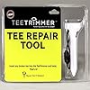 Broken Golf Tee Solution | Tee Repair Tool Easily Sharpens Broken Wood & Plastic Tees | Great Accessory for Golf Bag | Excellent Gift for Golfers