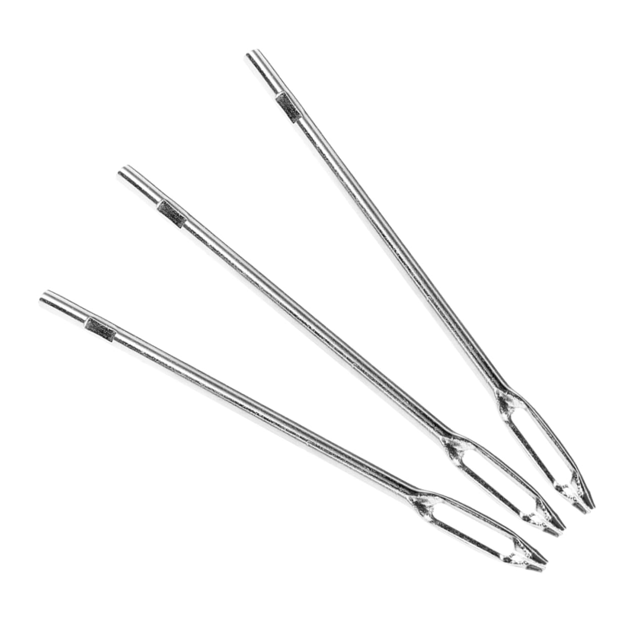 Unomor Automotive Tire Repair Kit 3pcs Split Eye Needles Tire Patch Plugs Fix Kit for Car Motorcycle