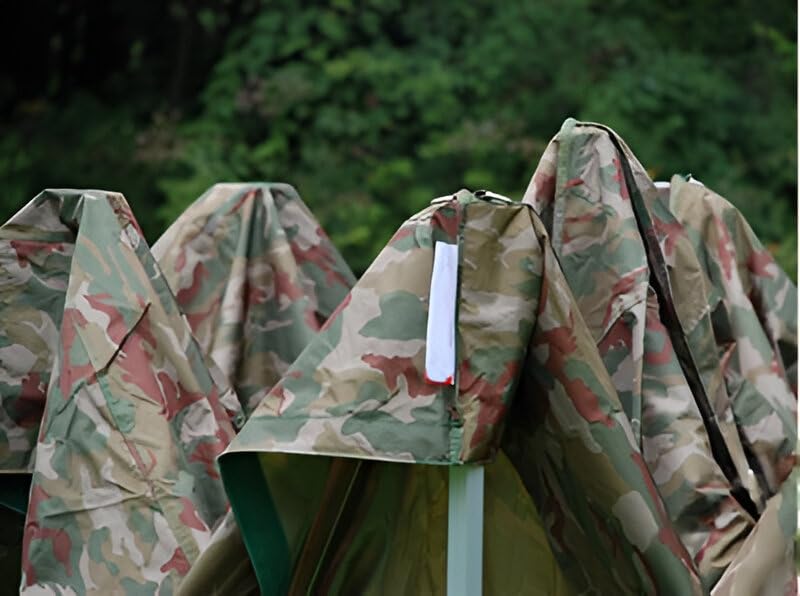 Image of Gazebo Tent Portable Popup Foldable Canopy 10x10 Ft Shelter for Event, Advertisement, Promotion, Exhibition Stall, Waterproof Outdoor Gazebo Tent, Heavy Duty Frame (Camouflage, 10 x 10 Ft)