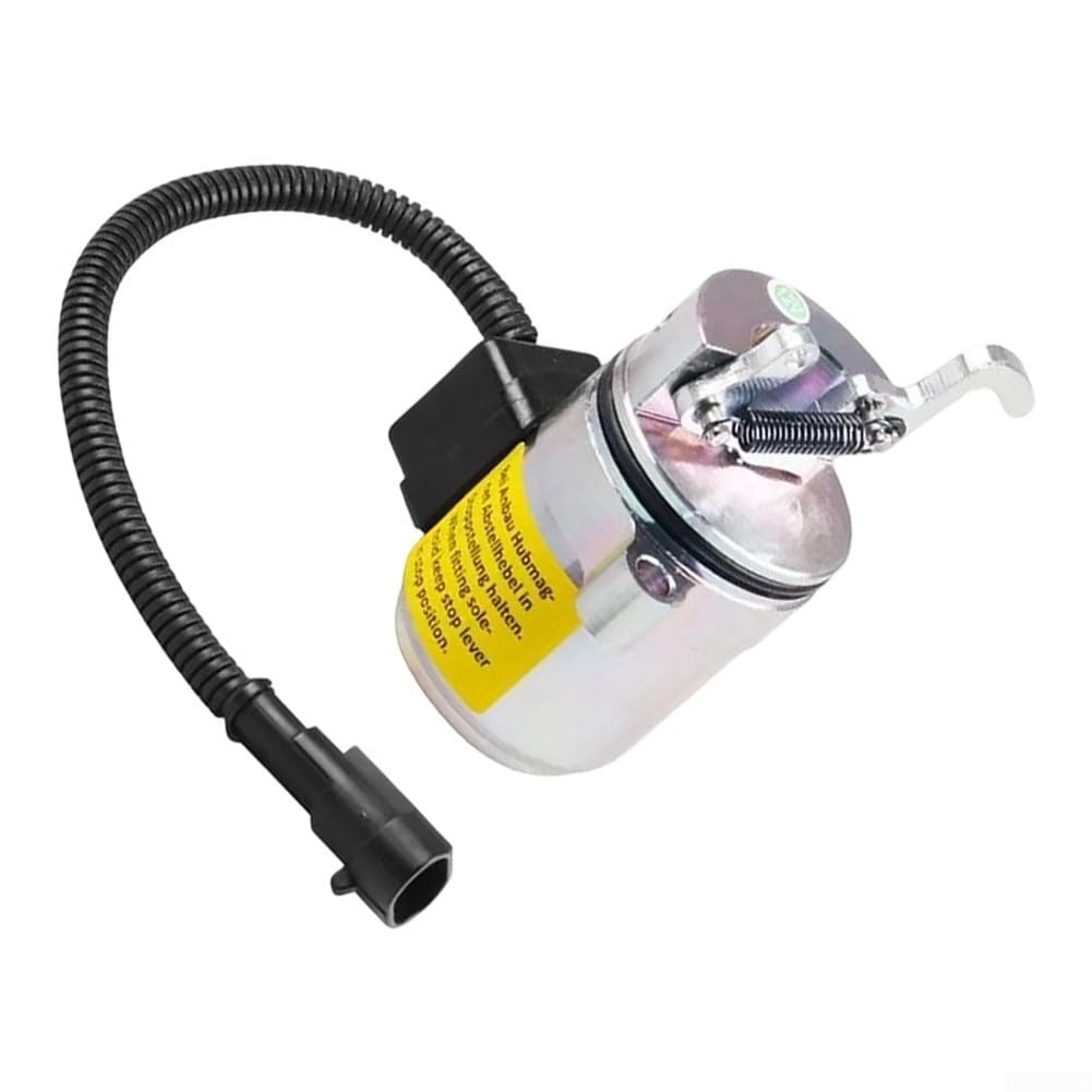 Válvula solenoide de corte de combustible de motor de 12 V compatible con Deutz F2L2011 BF3L2011 BX101959 pieza de repuesto 04272956
