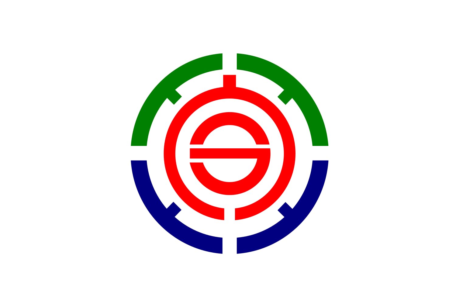 Drapeau de Toyoura Hokkaido pour décoration intérieure et événements japonais