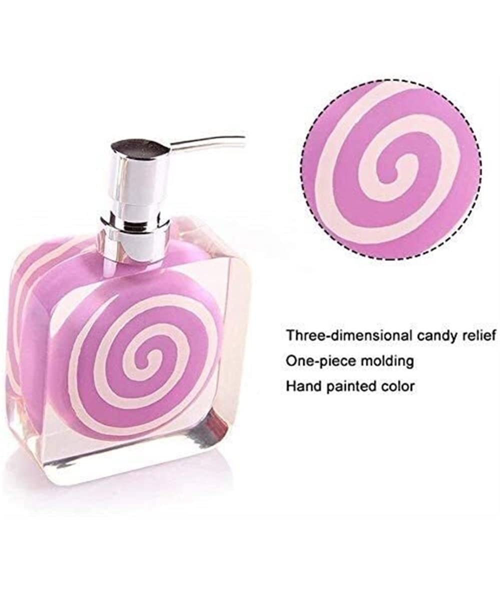 Dozownik do Mydła Dozownik Mydła W Płynie Z Żywicy Do Kuchni, Dozownik Mydła W Łazience Z Żywicy Dozownik Mydła Dozownik Balsamu (Color : B, Size : 200ml)