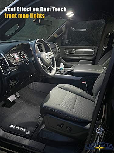 Kit 12 Lámparas LED Blancas para Interior Dodge Ram 2019-2021 miniatura 3