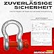 PinPro 2X geschweifte Schäkel mit Augenbolzen | Traglast/WLL 0,33t-6,5t wählbar | Aus feuerverzinktem hochfestem Stahl (2 Stück, WLL: 4,75t)