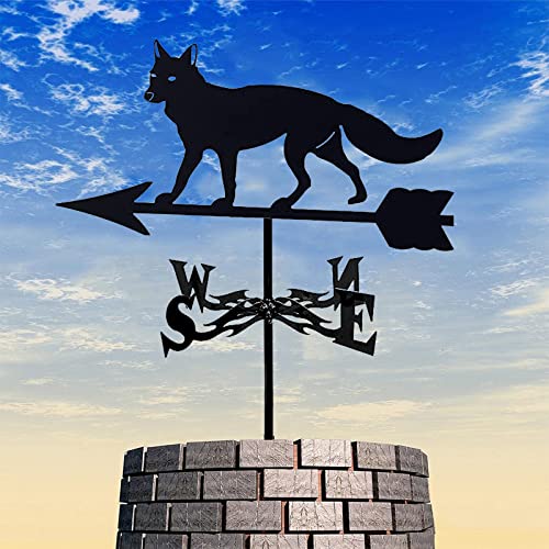 Veleta de zorro para tejado: descubre la dirección del viento y decora tu patio 5