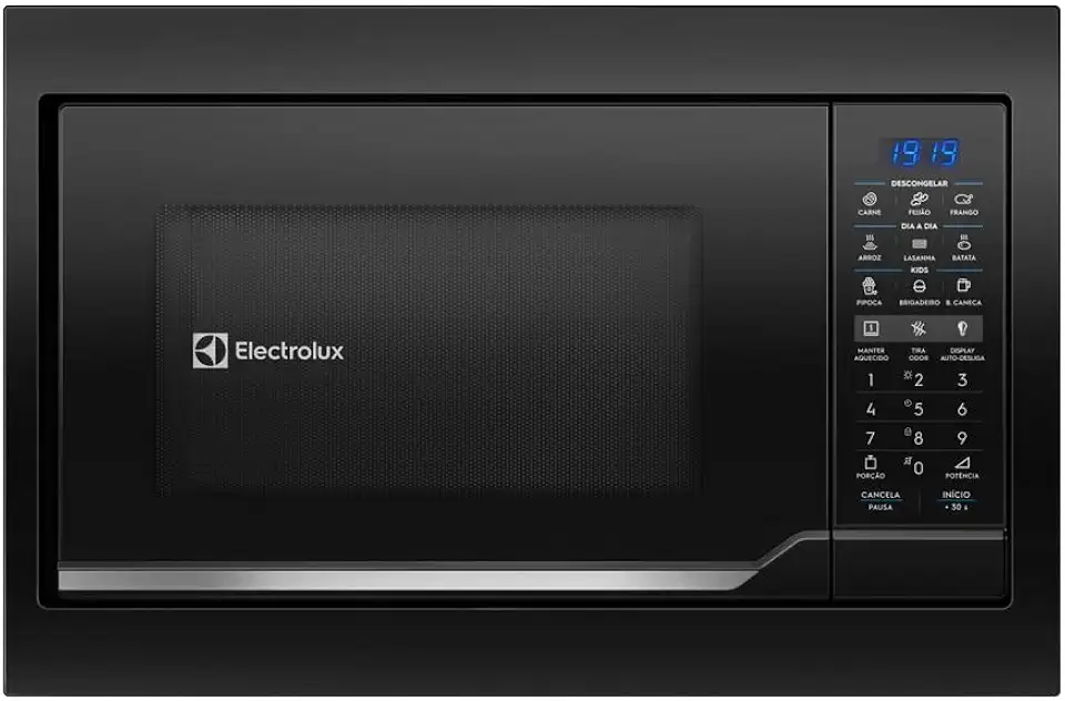 Micro-ondas de Embutir Electrolux 34L Preto com Painel Digital e Função Tira odor (ME3EP) 220V