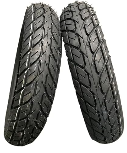 Allwetter Roller Reifen Set 90/90-12 TL 1 x Vorne 1 x Hinten (M+S) 54J Scooter Motorroller