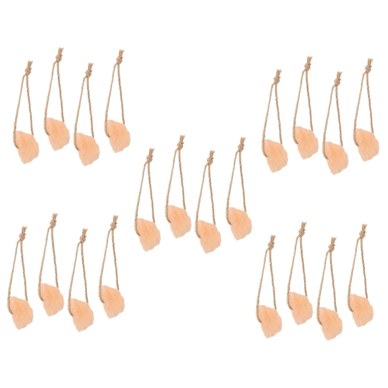 Kisangel 20pcs Horse Salt Lick Healthy Salt Block for Horses Cattle and Sheep Mineral Lick for Livestock