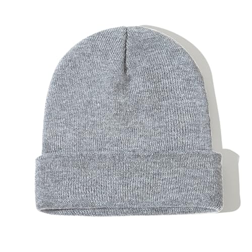 Image of ZOORON Beanie for Women Men Ski Watch Cap Cuffed Plain Skull Knit Hat Soft Fisherman Winter Hat
