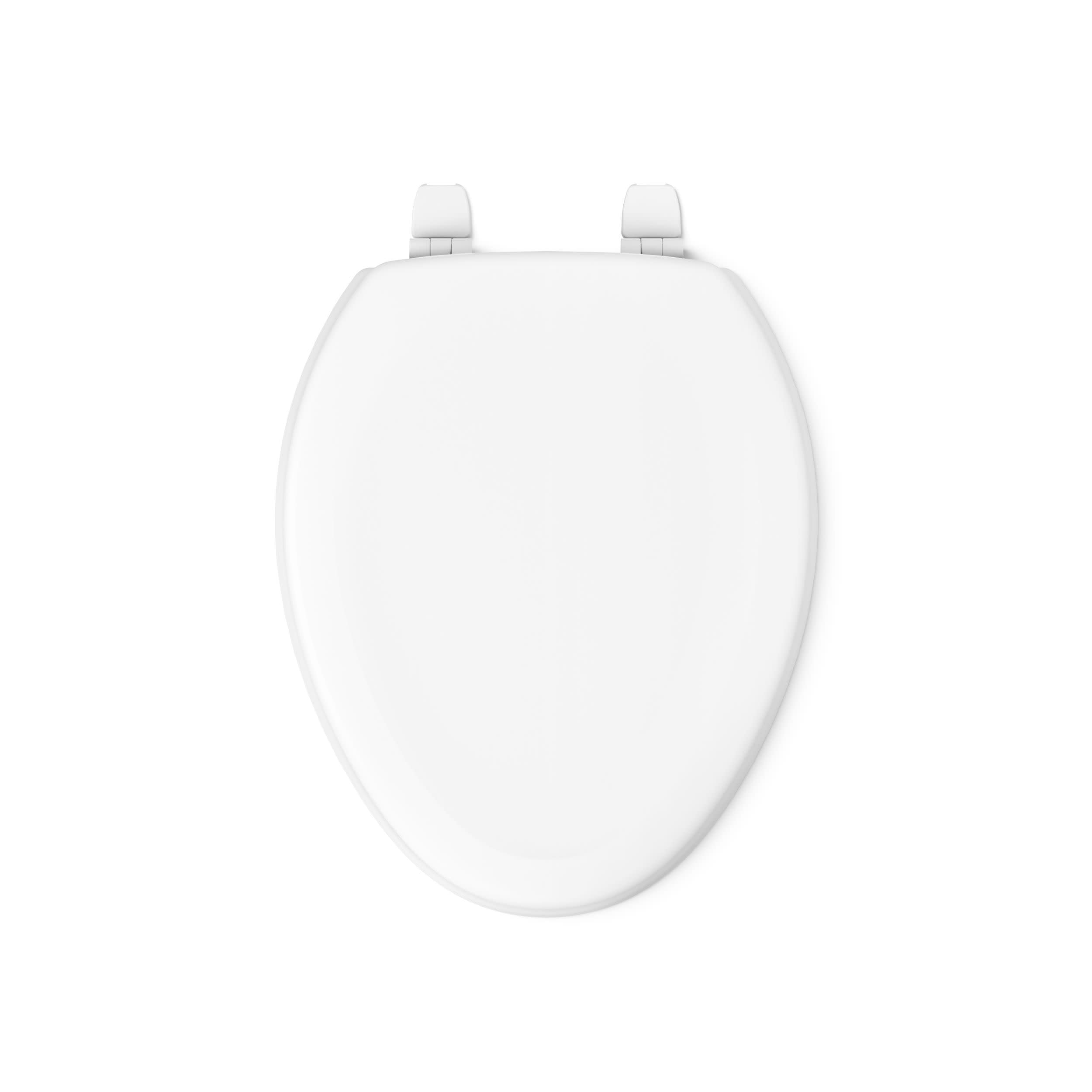 Kohler 4647-HW1 Stonewood Lunette de toilette allongée aiguisée Blanc