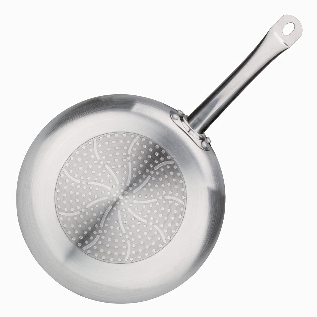 Vogue CB902 Poêle à frire en aluminium anti-adhésif Teflon Induction 28 cm Tous feux Convient pour un usage commercial