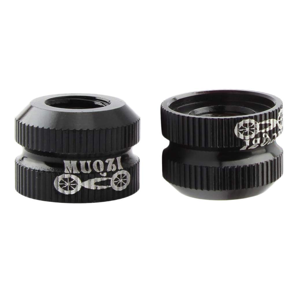 Écrous De Valve En Aluminium Pour Vélo - Verrouillage Amélioré, étanchéité Air - Rouge/bleu/noir/or - 9