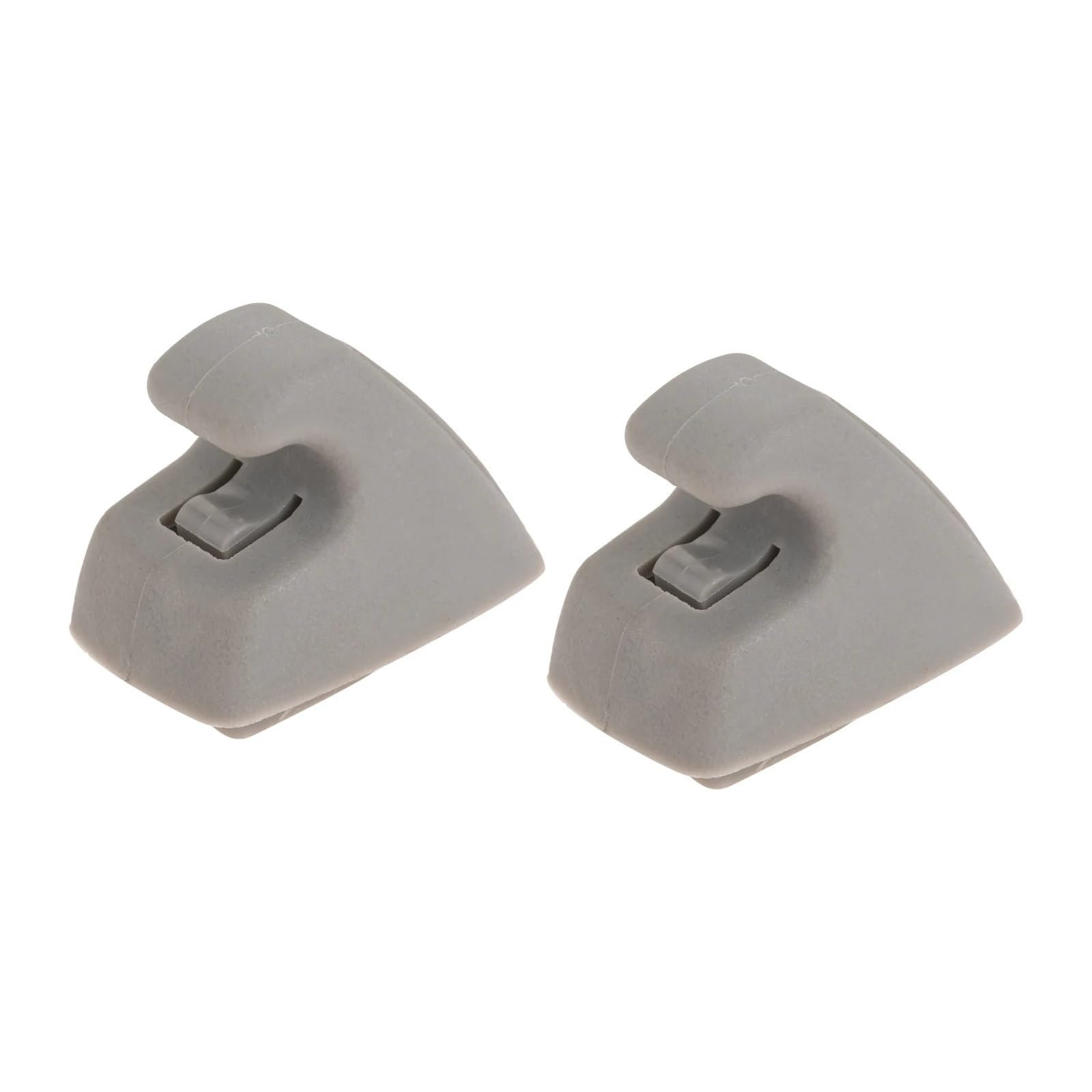 YTQMoreBNZ 2Pcs Car Sun Visor Support Clip Hook Bracket Hanger Trap Door Located Retainer Fastener For GM 95994975 Auto Interior Parts(C-22mm)