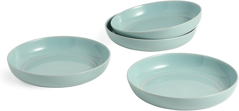 Tilly Ramsay x Royal Doulton Bowl 23cm 9.1in Blue Set of 4, Microwave/Dishwasher-safe