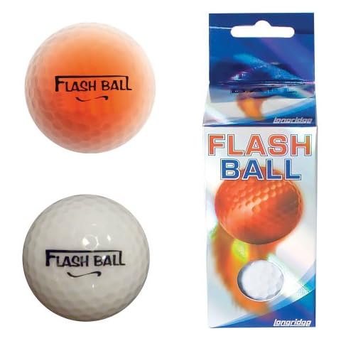 Longridge Flashing Glowing Golf Balls 2-Pack Cover