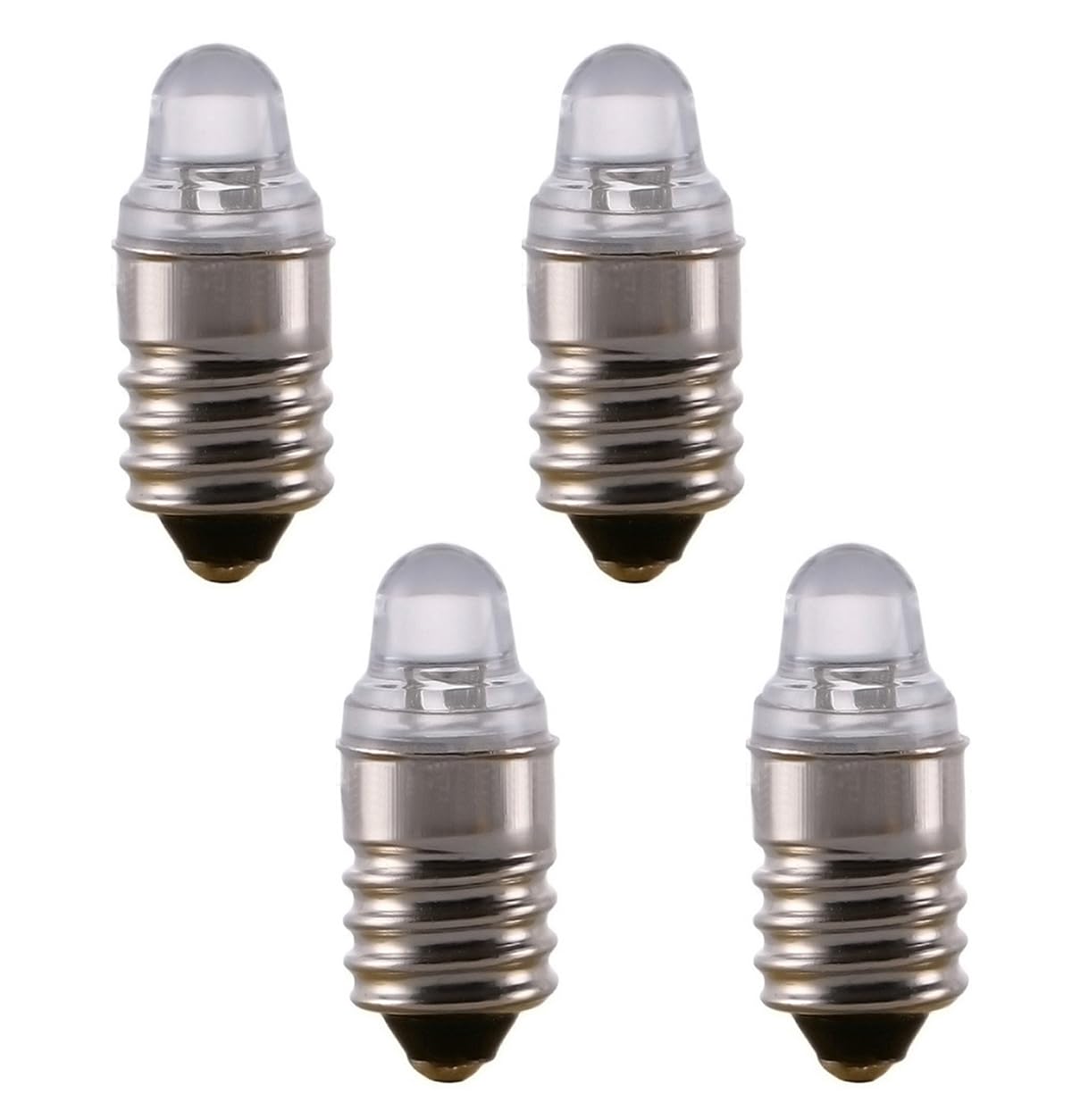 E10 3V 4300K Warm White LED Light Bulb Torch Headlight Work Light Torch Work Tools (4)