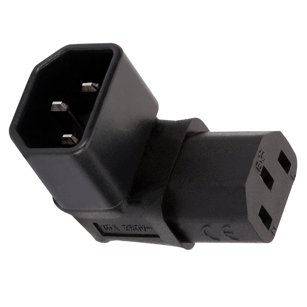 Moxic IEC320-C14 to C13 Pingzi Type Transfer Plug Electrical Socket Converter Plug
