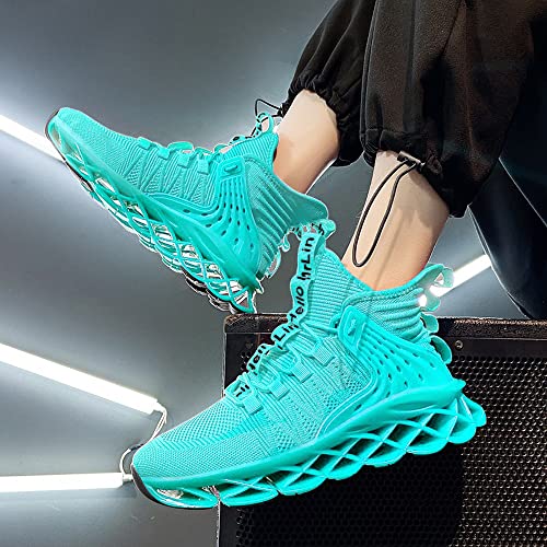 Image of Hello MrLin Men's Running Shoes Non Slip Athletic Tennis Walking Blade Type Sneakers Hip Hop
