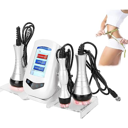 Beauty Gifts 3-in-1 Body Slimming 40K Radiofrequency Cavitation Massager Body Shaping Face Lifting Skin Care Tool for Skin Tightening Reducing Fat & Lossing Weight