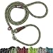 Friends Forever Extremely Durable Dog Rope Leash, Premium Quality Mountain Climbing Rope Lead, Strong, Sturdy Comfortable Leash Supports The Strongest Pulling Large Medium Dogs 6 feet, Olive