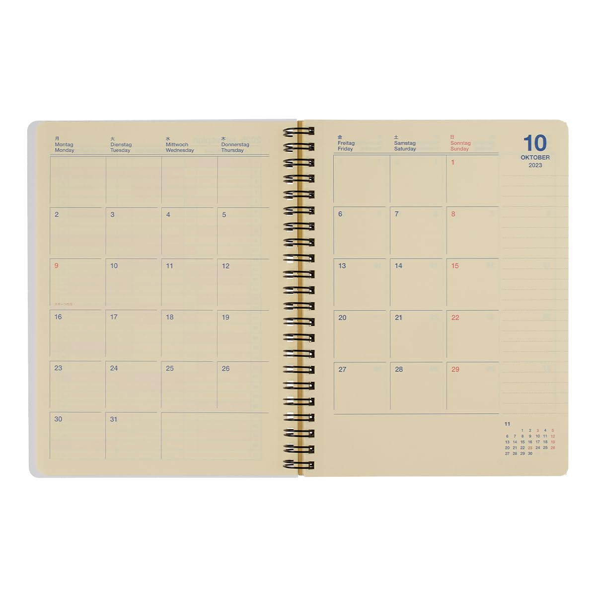 Rollbahn Diary A5 2023年10月-2024年12月 Amazon.co.jp: 【デルフォニックス手帳 2024年版／2023年10月始まり