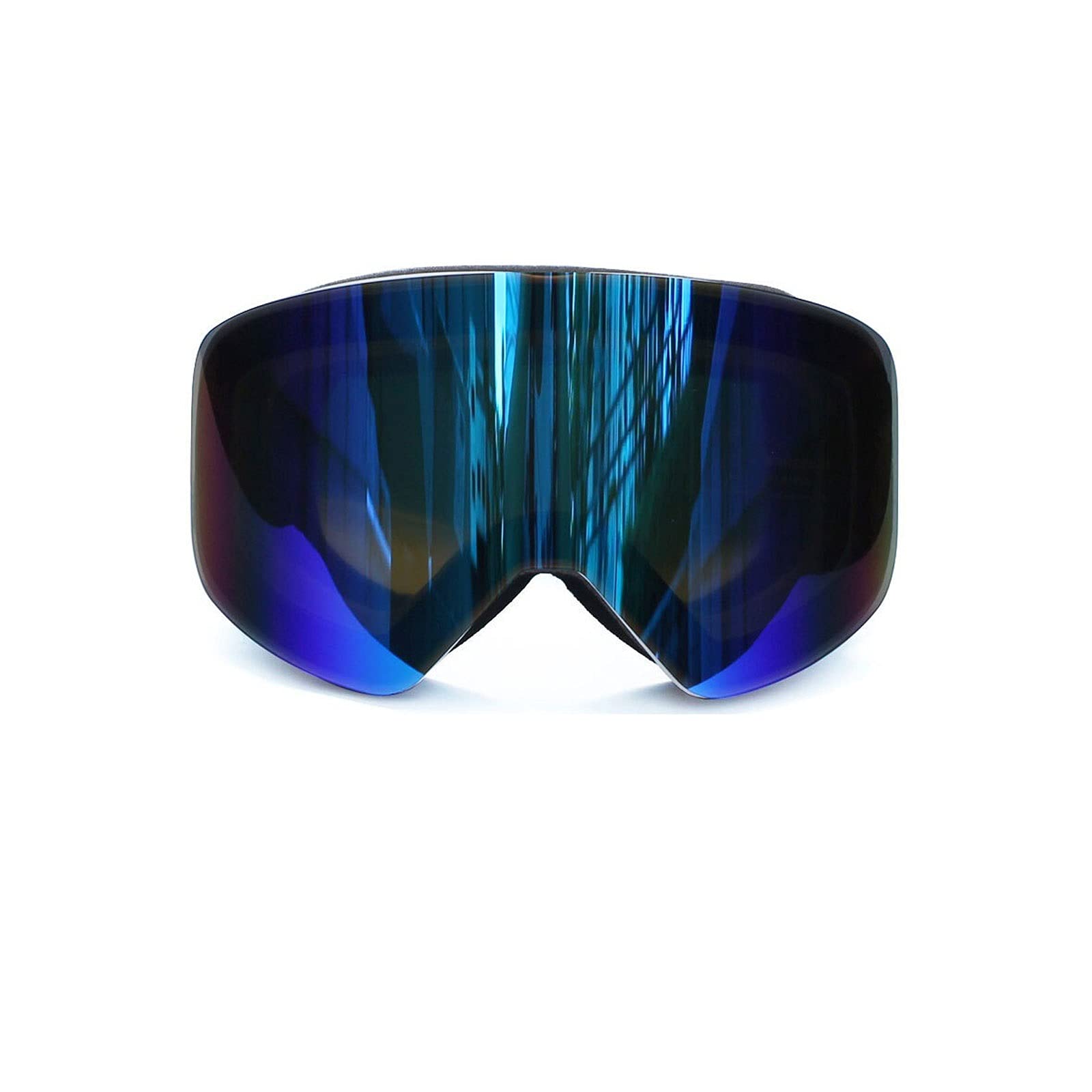 DieffematicHXJ Gogle narciarskie Magnetyczne Gogle narciarskie Dwuwarstwowa Warstwa Obiektyw Spolaryzowany Narciarstwo Anti-Fog Snowboard Gogle Mężczyźni Kobiety Okulary narciarskie Okulary (Color :