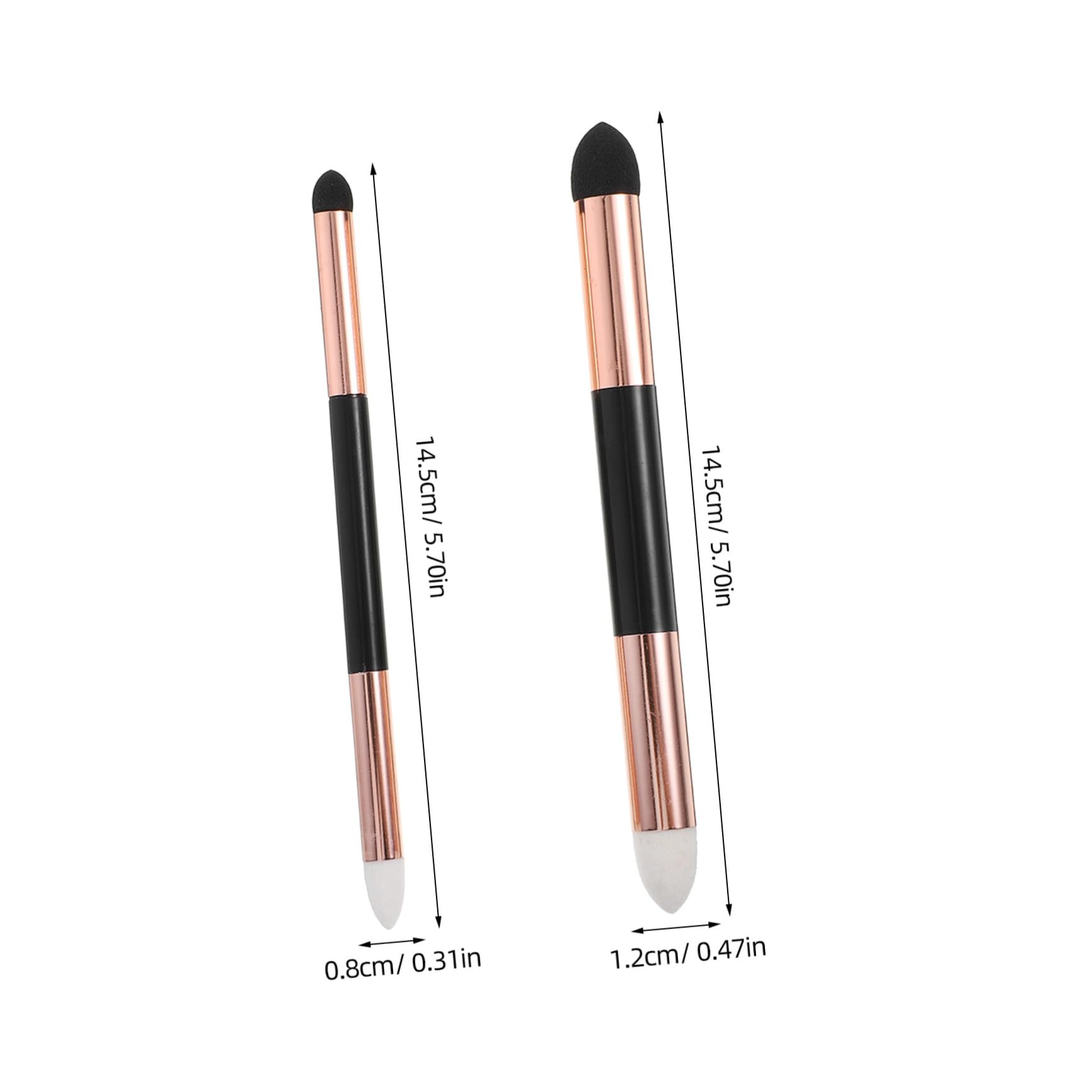 HAPINARY Gold 6-Piece Sponge Sketch Drawing Tool Set Blending Stump Eraser and Wiper for Art Beginners and Professionals