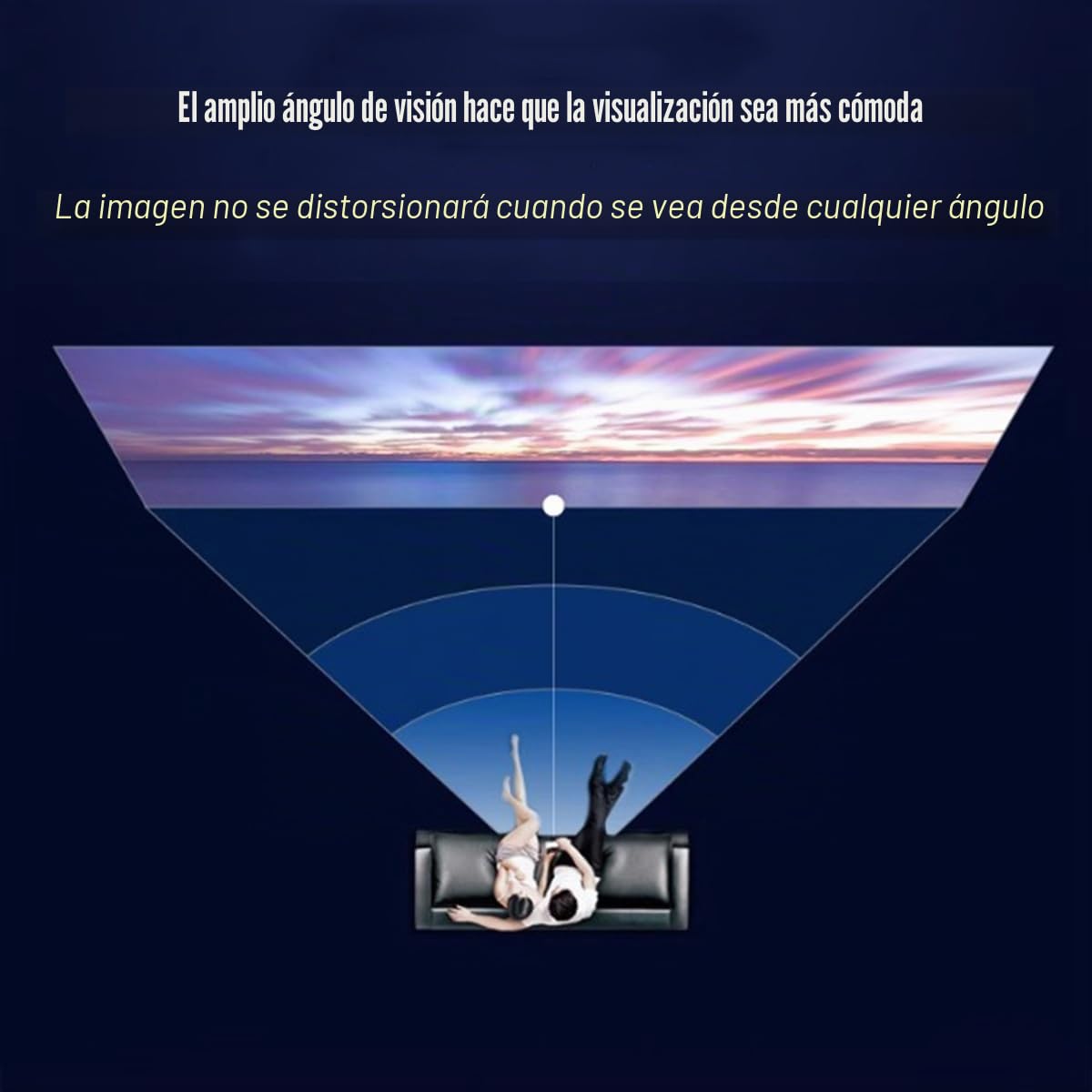 Pantalla de proyección motorizada de 72" con Control Remoto, Pantallas eléctricas 4:3 16:9 4K, Ideal para Cine en casa, Oficina y TV (72 Pulgadas (16:9))
