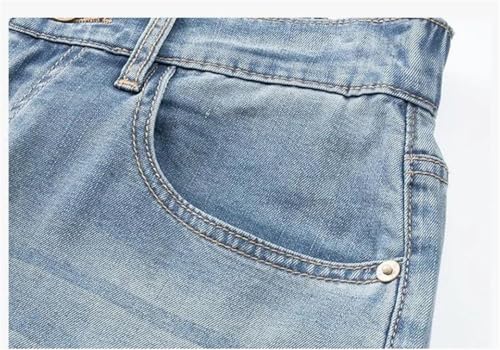 Mens Jeans Large Denim Trousers Streetwear Jean Pants3